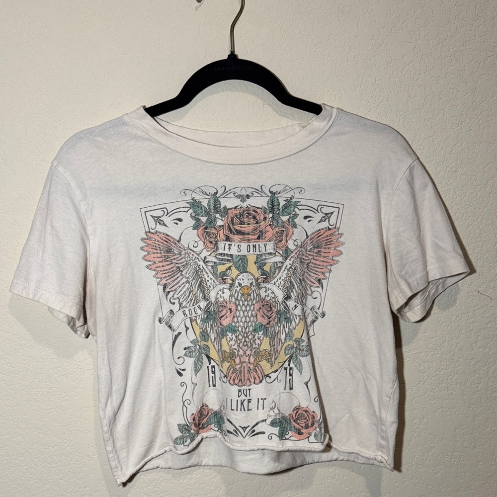 Altar'd State White Graphic Tee